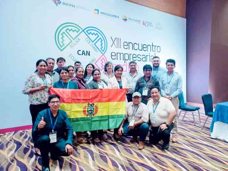 Delegación boliviana