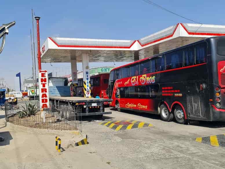 vehículos que cargaron combustible de forma excesiva