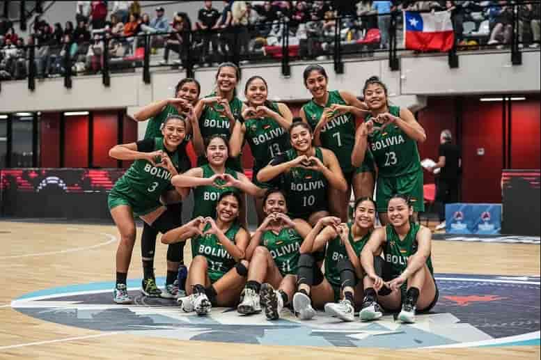 Equipo femenino de básquet