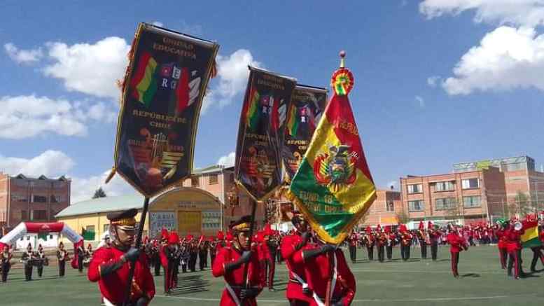 El 5to Concurso de Bandas de Guerra