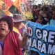 Marcha contra el bloqueo