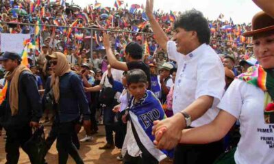 Proclamación Evo Morales