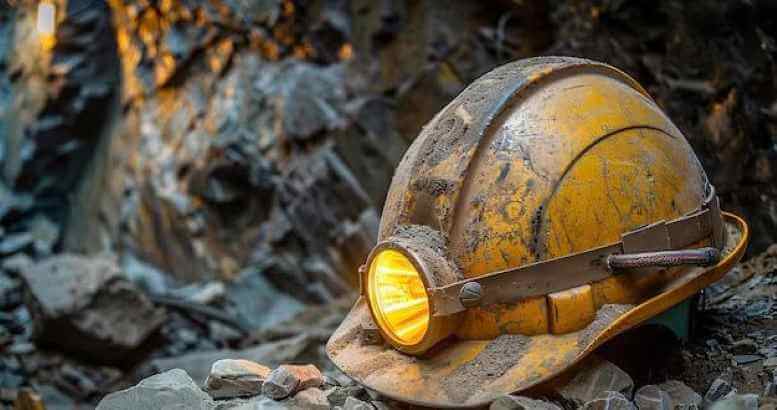 Casco de minero