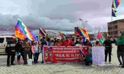 Dos marchistas arrestado