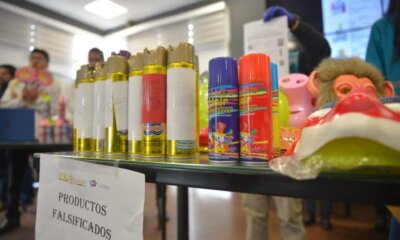 Espumas de carnaval