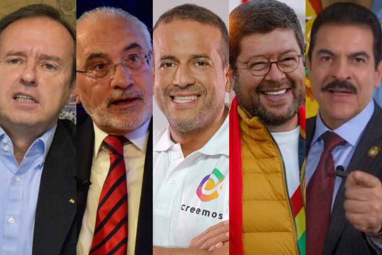 Candidatos opositores