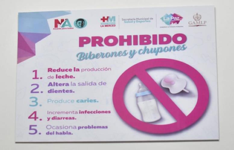 No uso de biberón