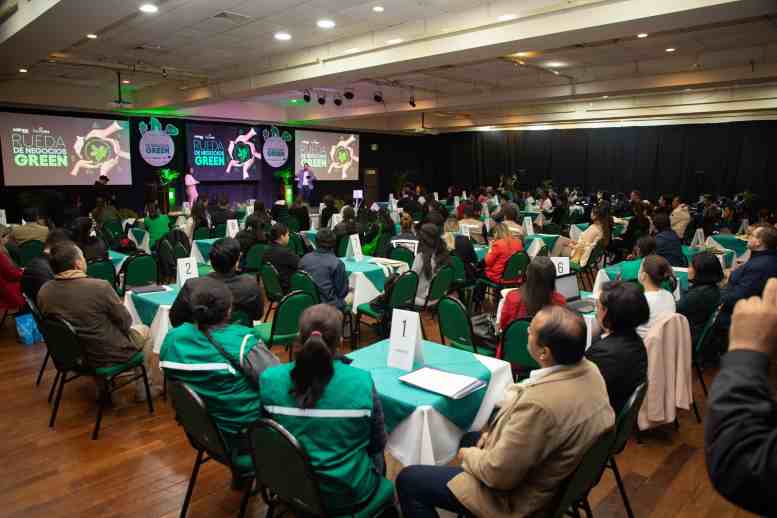 rueda de negocios Green