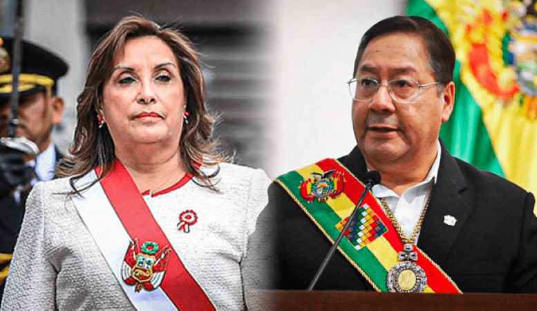 Prersidentes de Bolivia y Perú