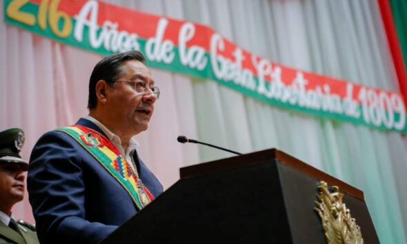 Presidente Luis Arce Catacora