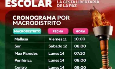 Desfiles en La Paz