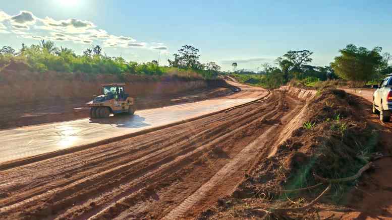 Construcción de carretera