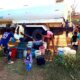 Distribución de agua en sequia