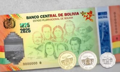 Monedas y billete del Bicentenario