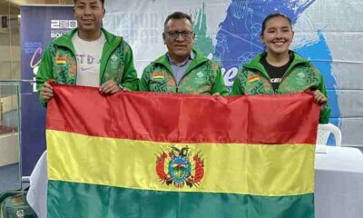 Raquetbolistas bolivianos
