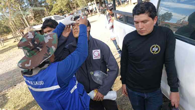 Atención médica en incendios