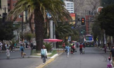 Día del peatón en La Paz