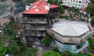 Fiscalía cruceña quemada