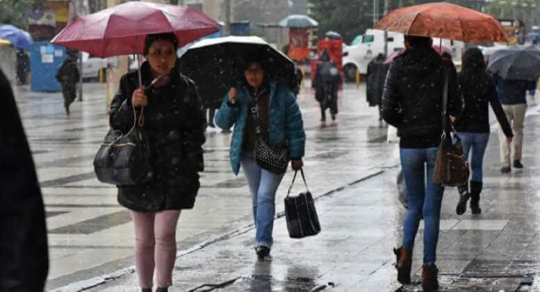 Lluvias en La Paz
