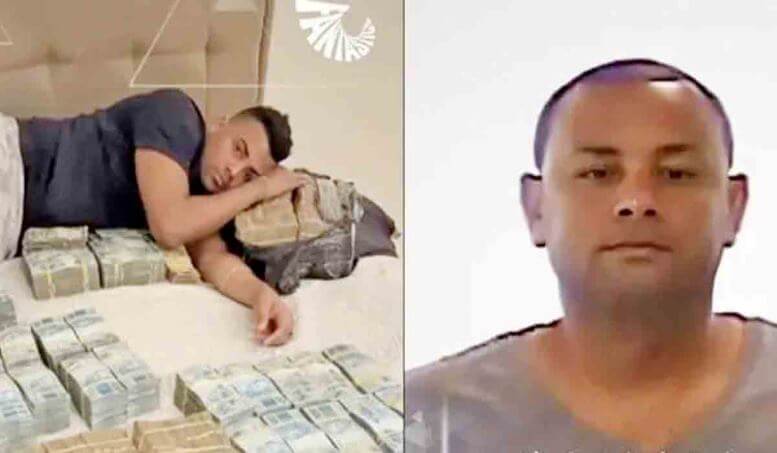Sérgio Luiz de Freitas Filho, un líder del grupo criminal brasileño Primer Comando de la Capital