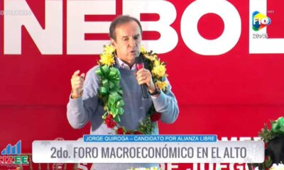Candidato presidencial Tuo Quiroga