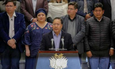 Arce y su gabinete