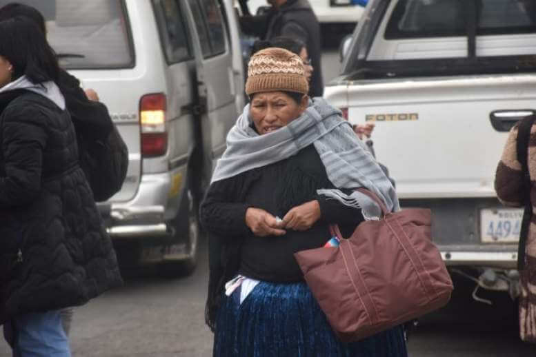 Frio en La Paz
