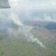 Inspección aérea de incendios